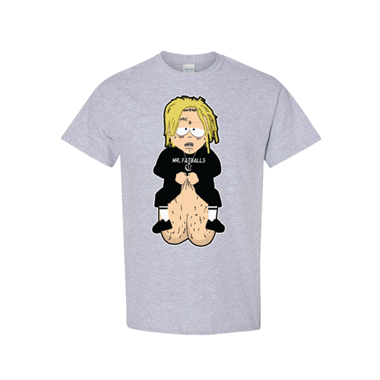 Ouija Macc - Mr Fat Balls Tee - Gray