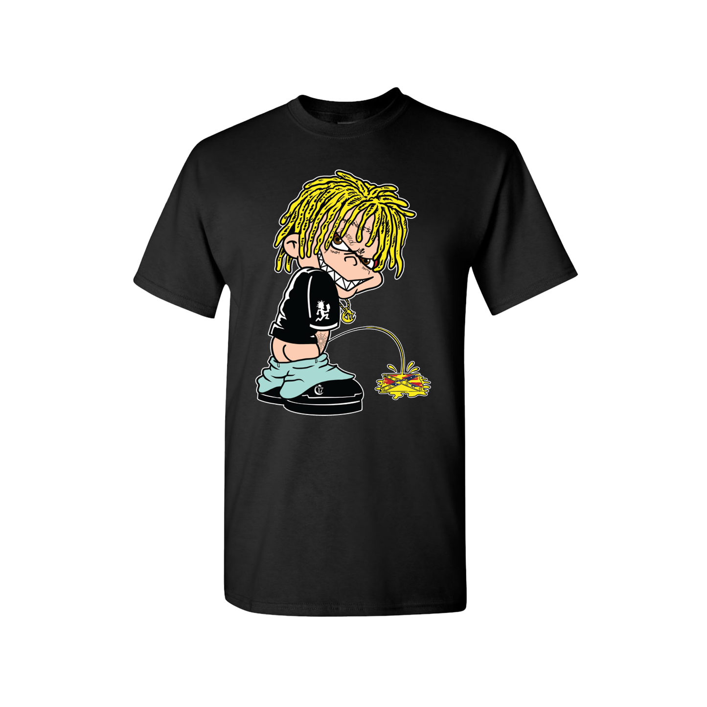Ouija Macc - Lil' Pisser - Black Tee