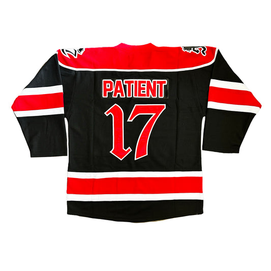 Anemoia - Hockey Jersey - Black with Red