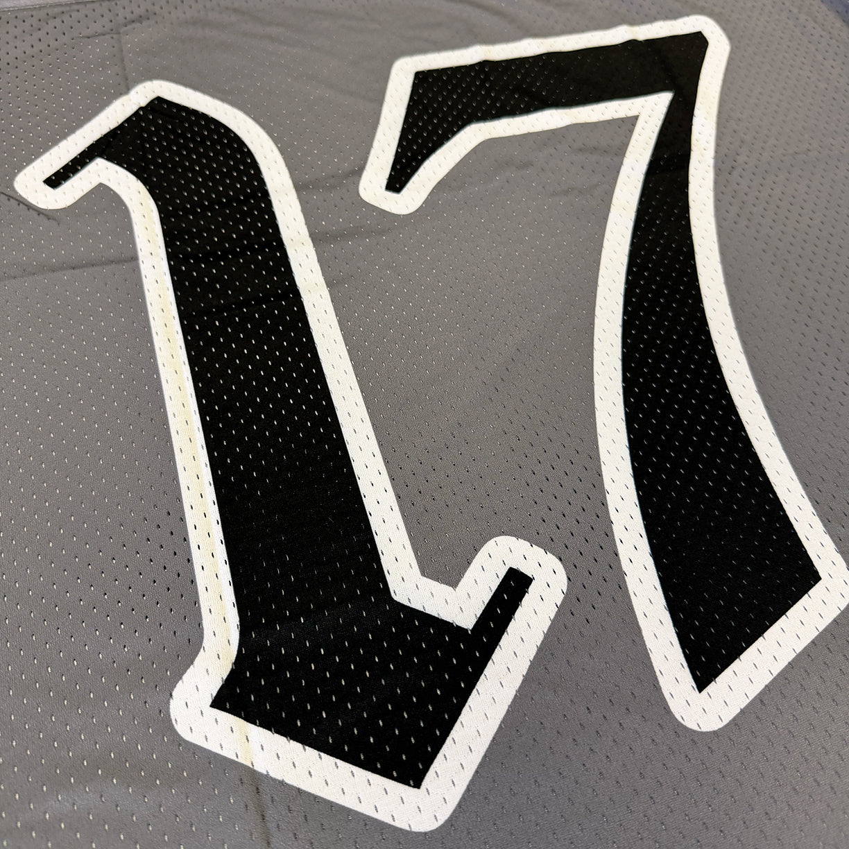 Chapter 17 Mesh Throwback Football Jersey - Gray