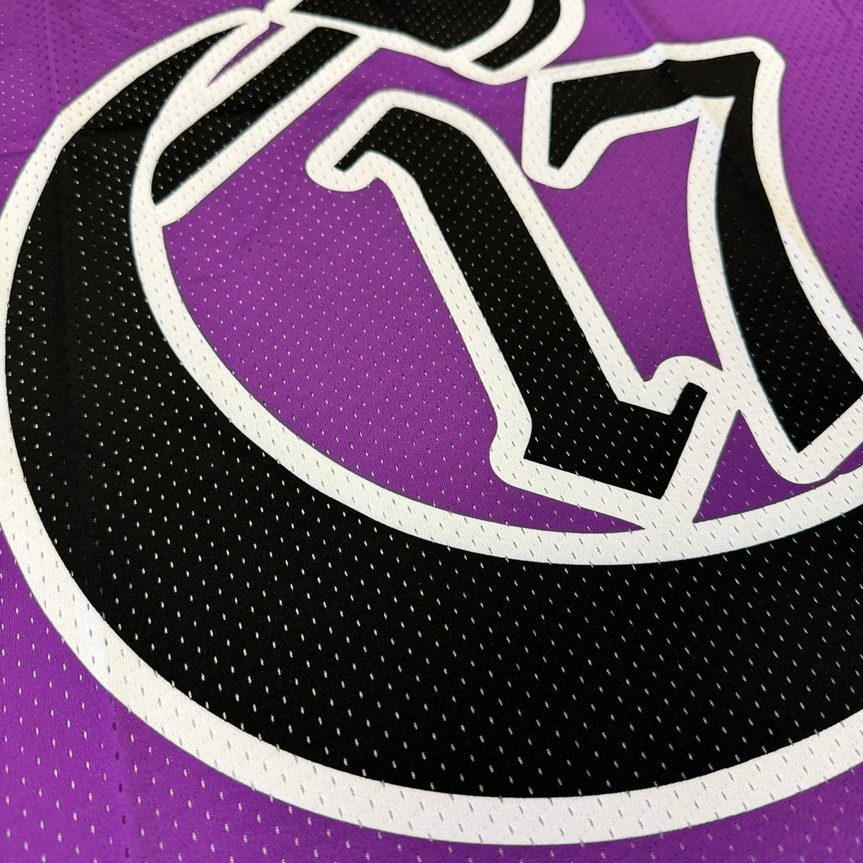 Chapter 17 Mesh Throwback Football Jersey - Purple
