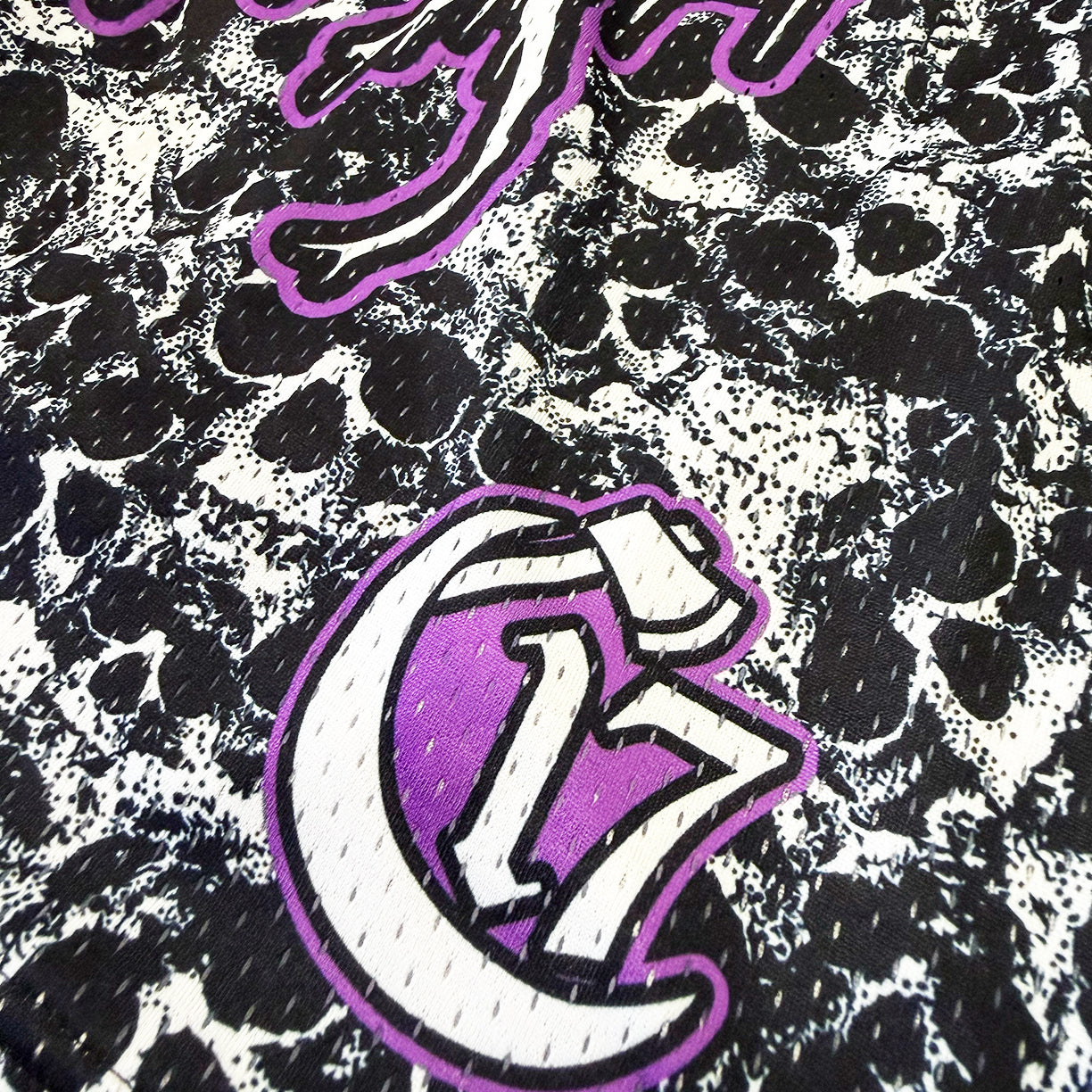 C17 - Pyramid of Skulls - 9 inch inseam Long Shorts