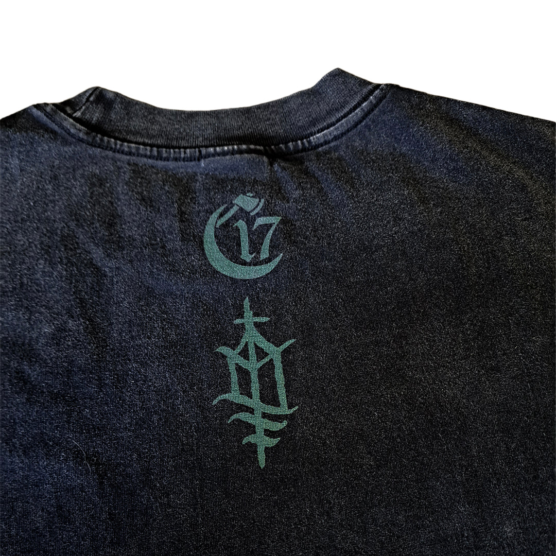 Sacred Select Sunken Church Distressed Box Tee - Vintage Black