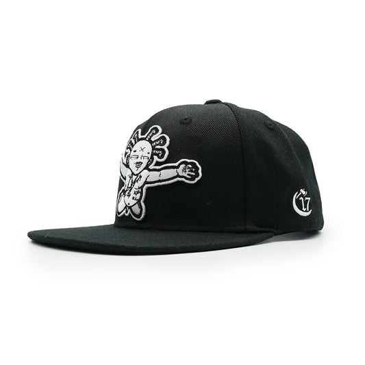 Elements Snapback - Gutterwater - Black and White