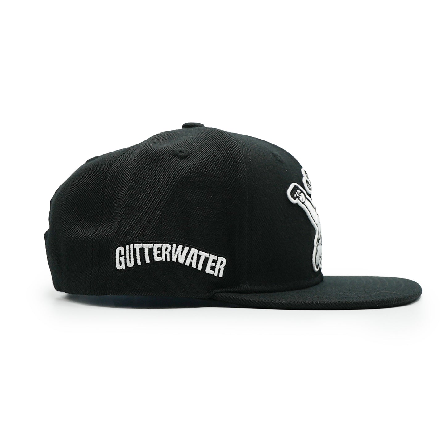 Elements Snapback - Gutterwater - Black and White