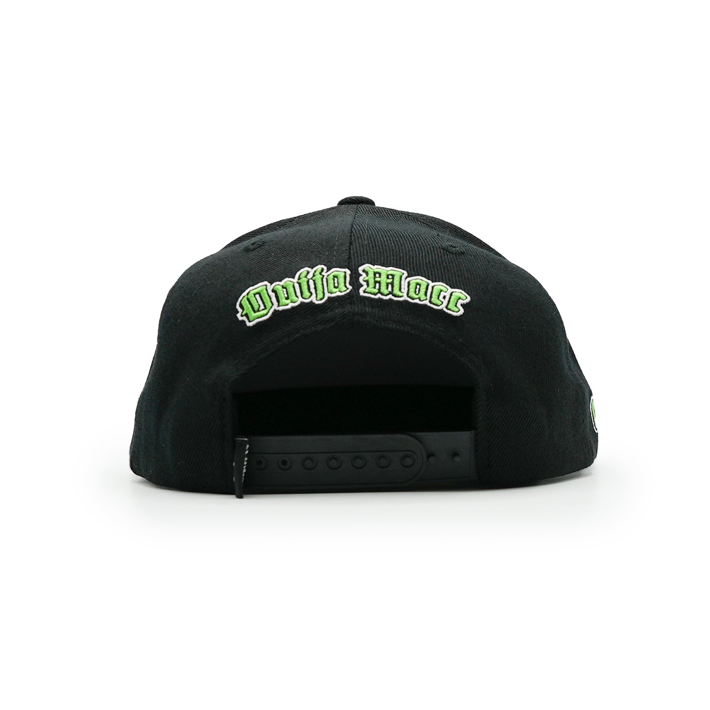 Elements Snapback - Gutterwater - Black w/ Green Logo