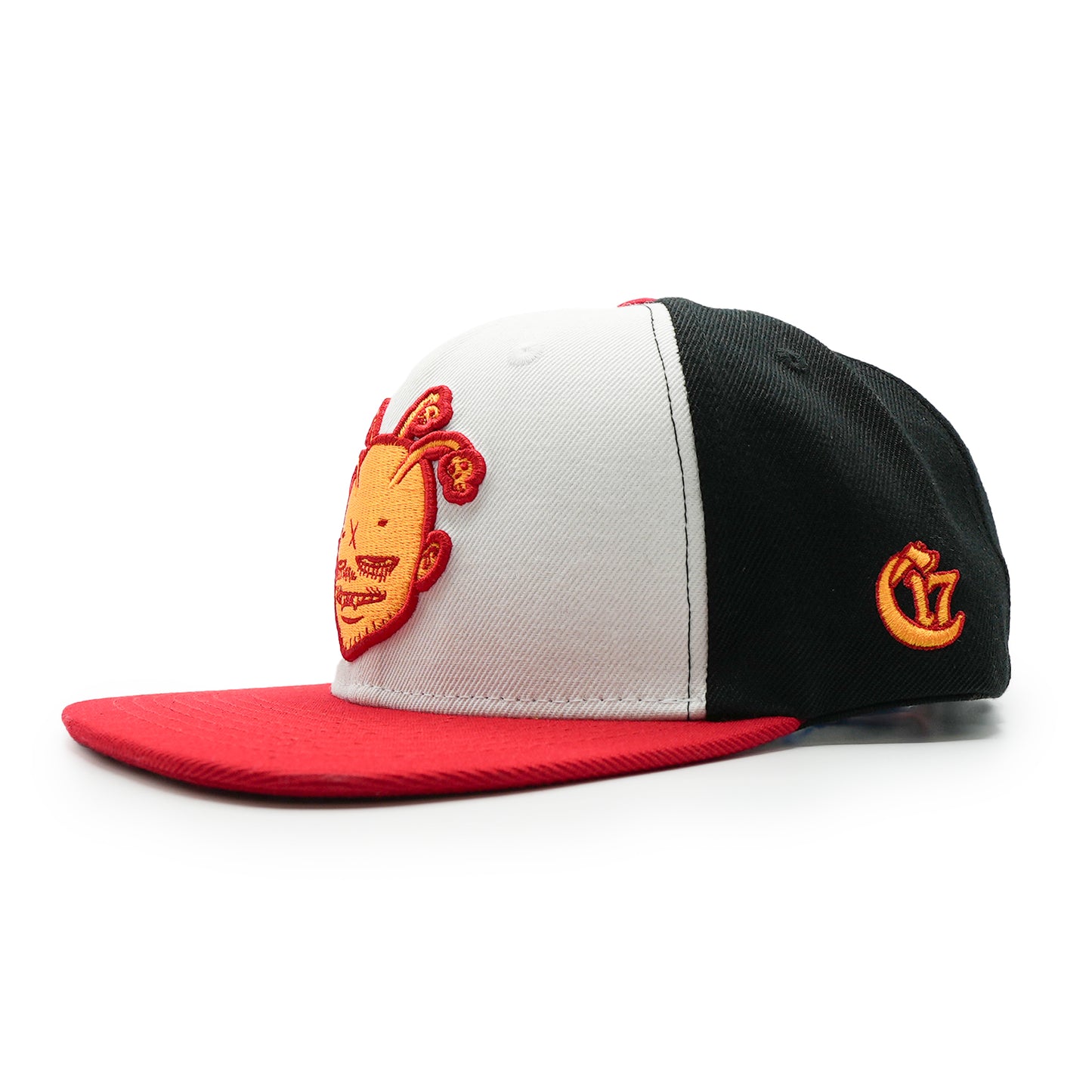 Elements Snapback - Trashfire - White Red and Black