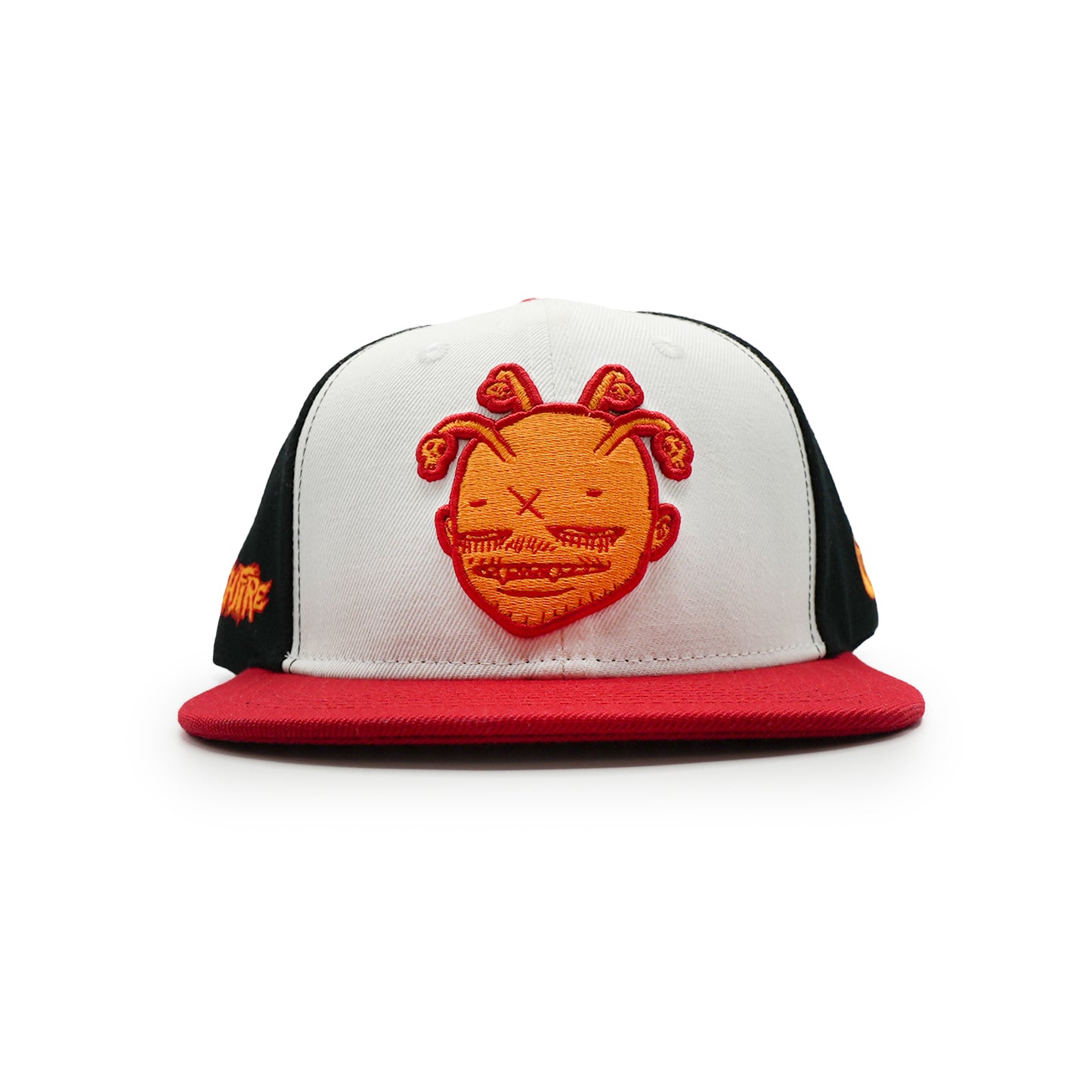 Elements Snapback - Trashfire - White Red and Black