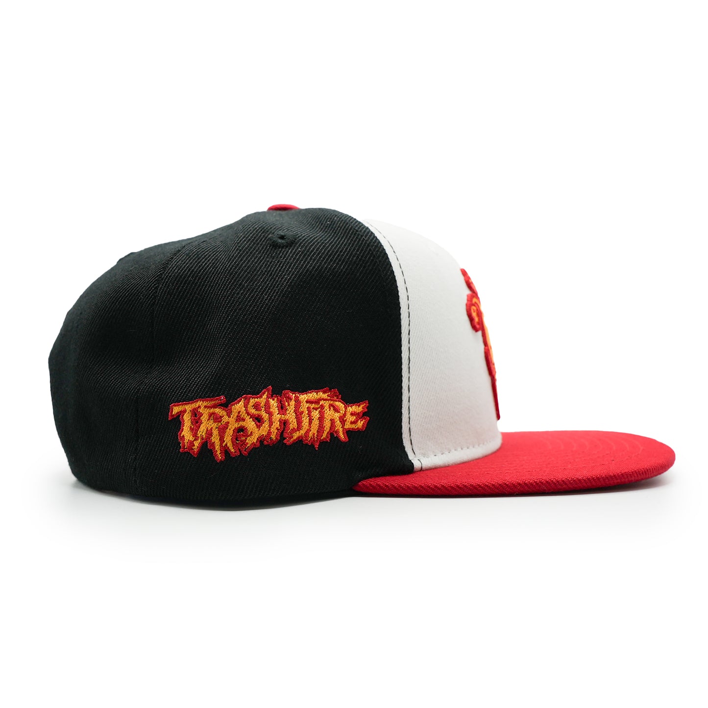 Elements Snapback - Trashfire - White Red and Black