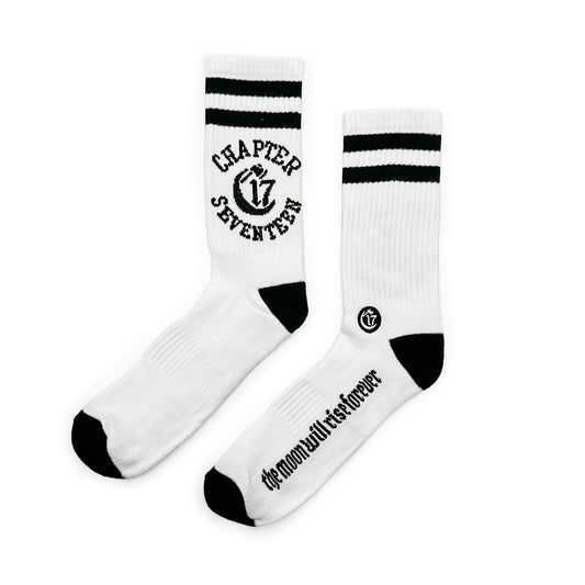 Chapter 17 - Official socks - Gen 3 Circle logo- Black & White