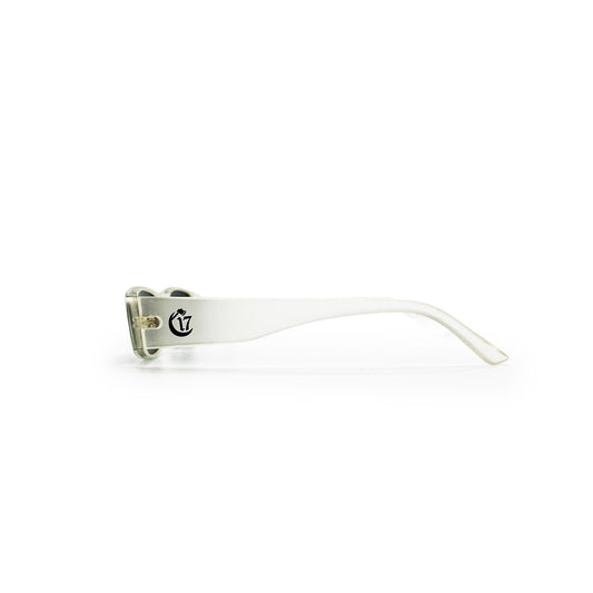 Chapter 17 Empire Biz Sunglasses - Clear White