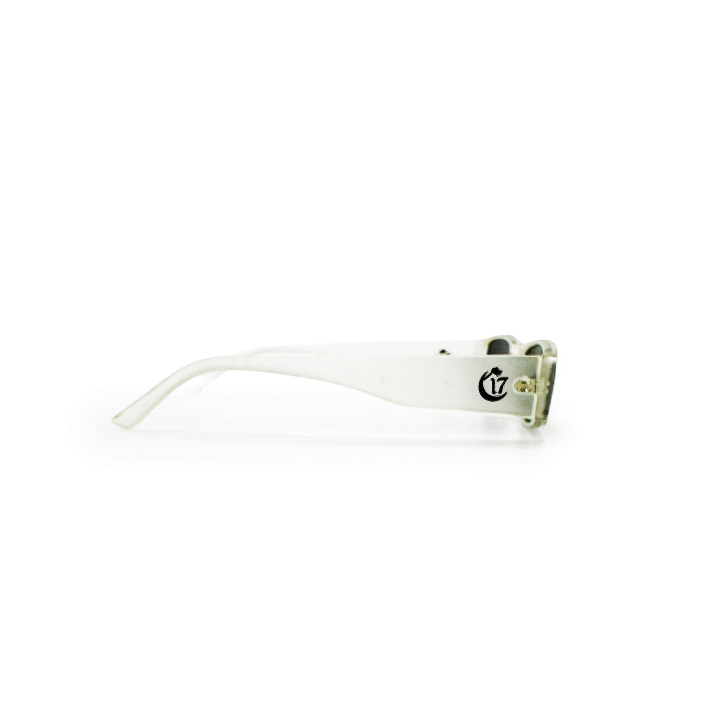 Chapter 17 Empire Biz Sunglasses - Clear White