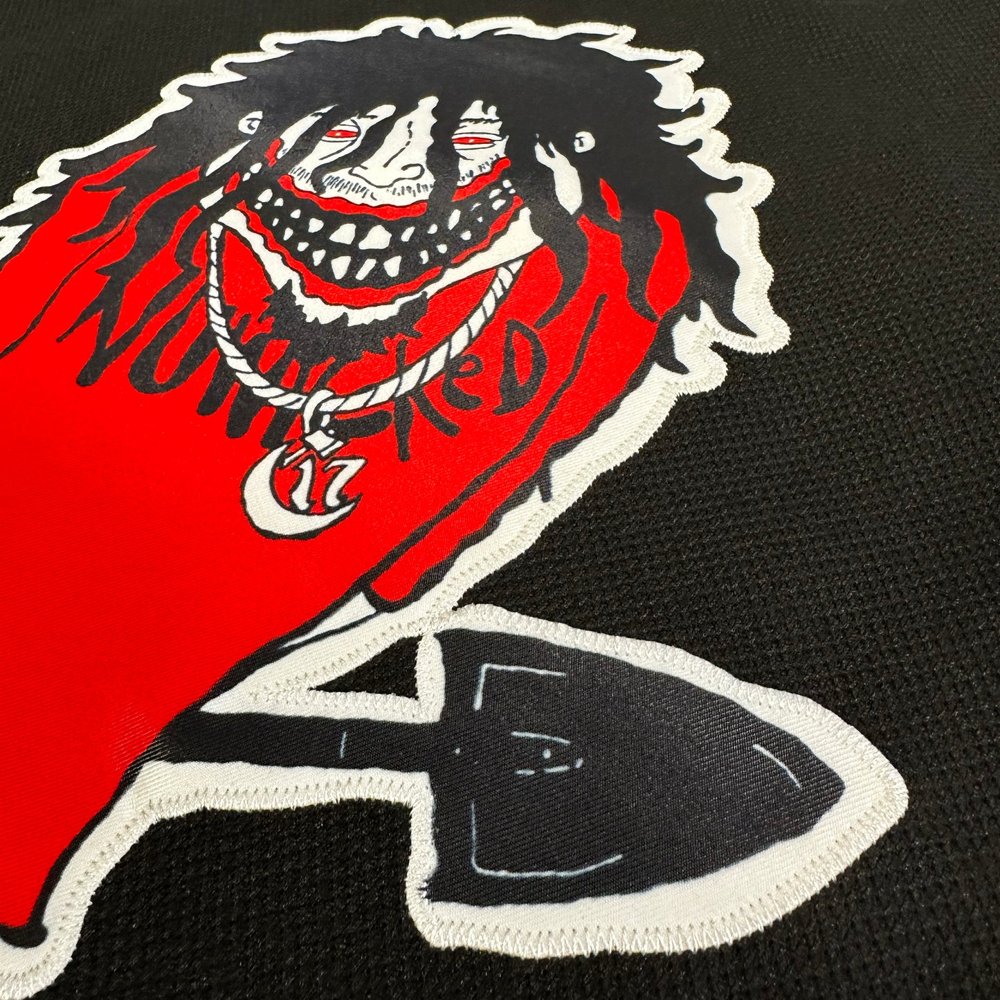 Nu Wicked - Darby O'Trill - Football Jersey - Black with Red