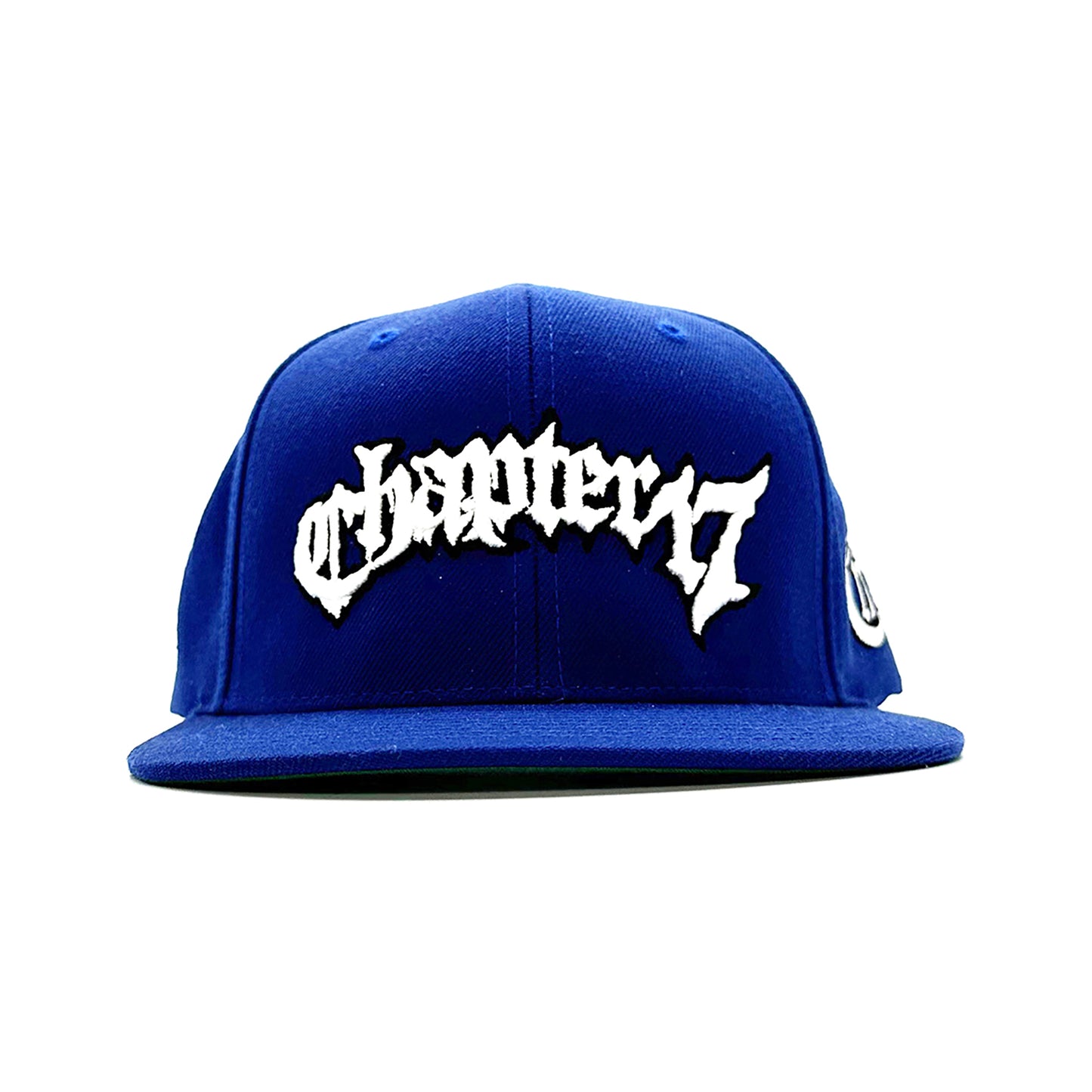 Chapter 17 text logo - Snapback - 2023 - Blue