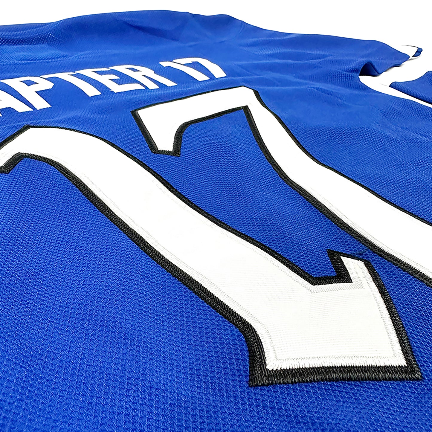 Official Chapter 17 Hockey Jersey - Blue - 2023 Text logo
