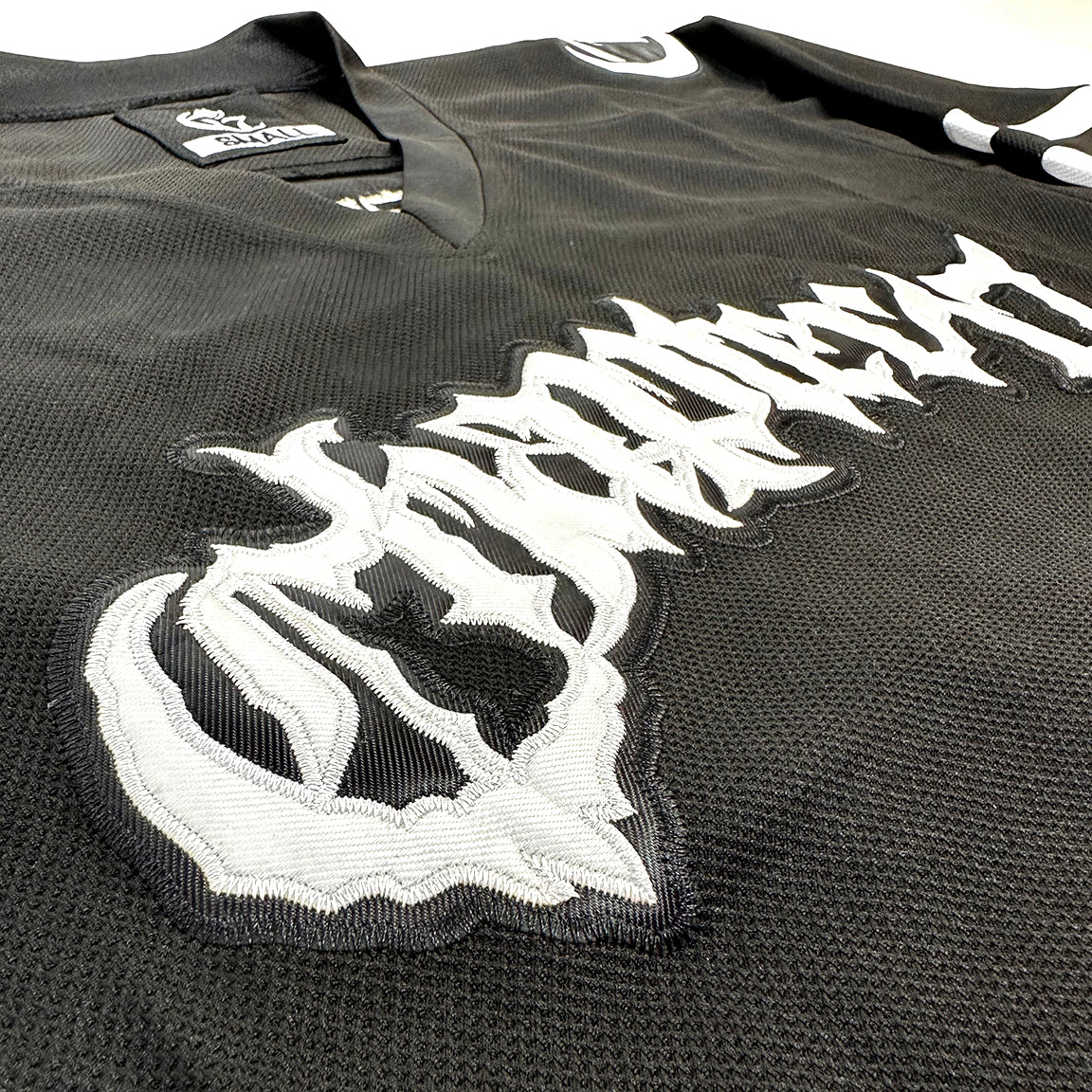 Official Chapter 17 Hockey Jersey - Black - 2023 Text logo