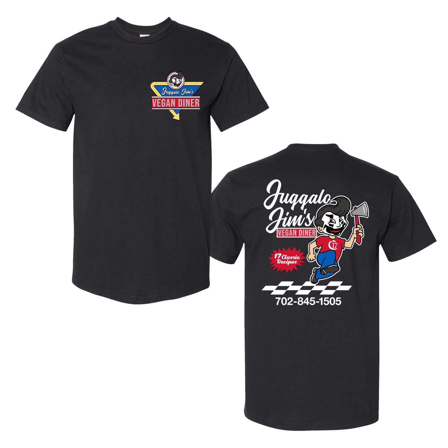 Juggalo Jim's Vegan Diner - Short sleeve