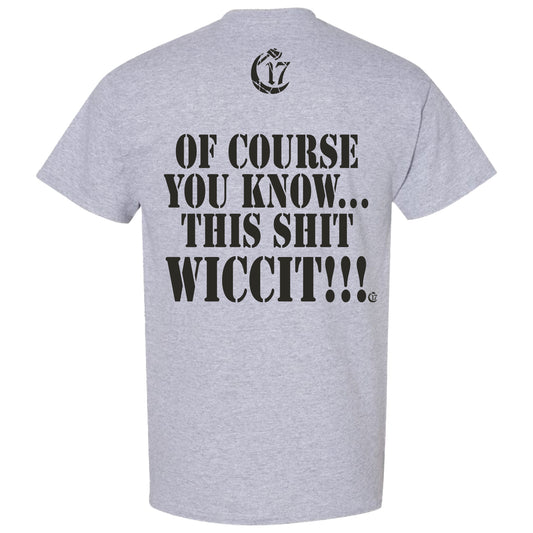 Ouija F'N Macc - Gray Tee