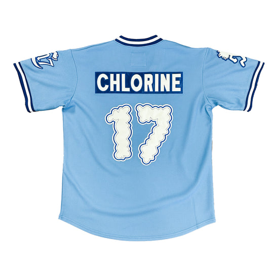 Chlorine Snuggalo - V-neck pullover Jersey - Baby Blue