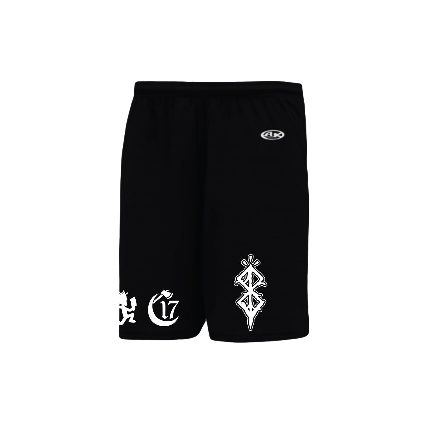 Darcc Planet - Basketball Shorts - Black