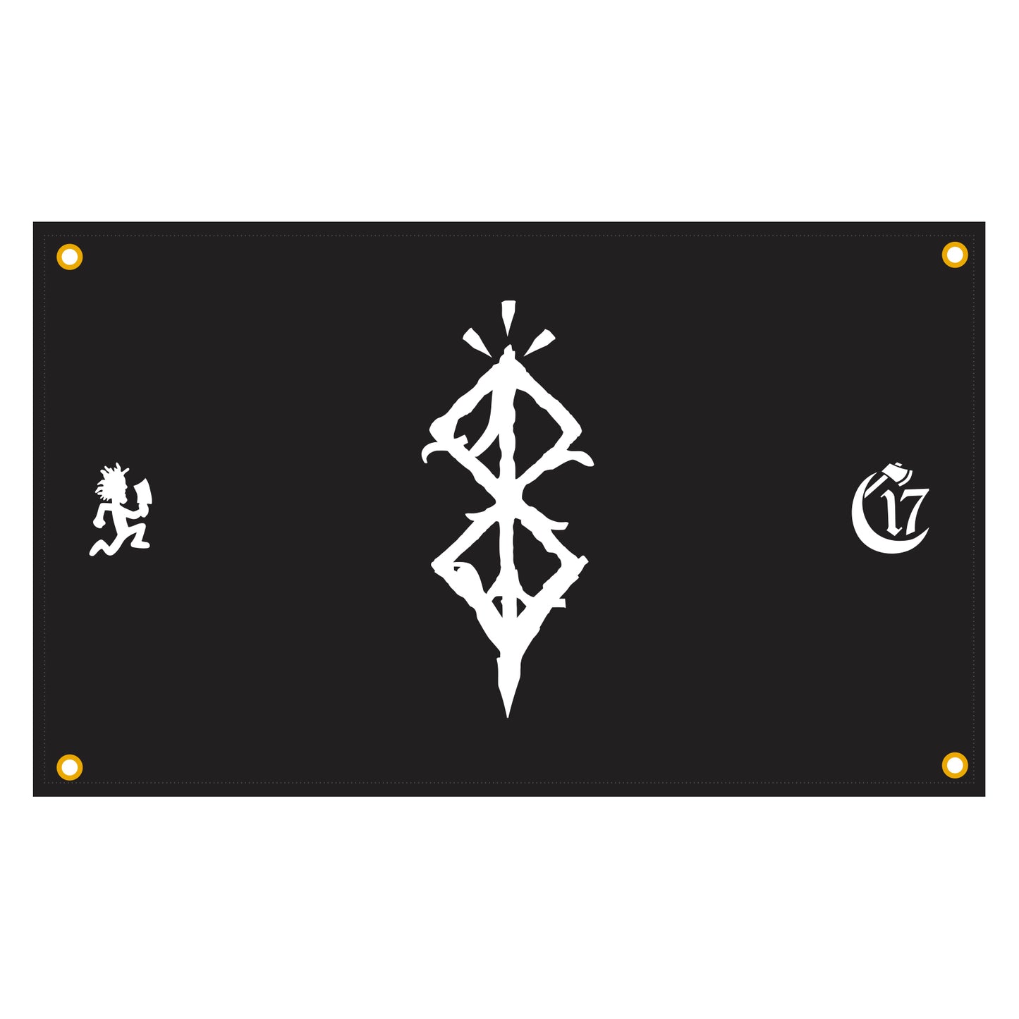 Darcc Planet - 5' x 3' Black Flag