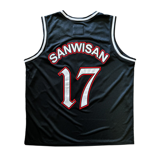 SANWISAN - Basketball Jersey - Black