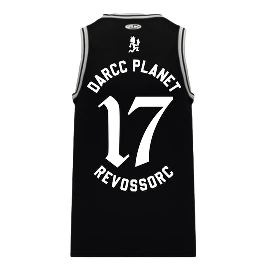 Darcc Planet Basketball Jersey - Black