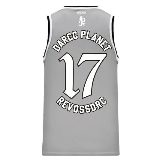 Darcc Planet Basketball Jersey - Gray