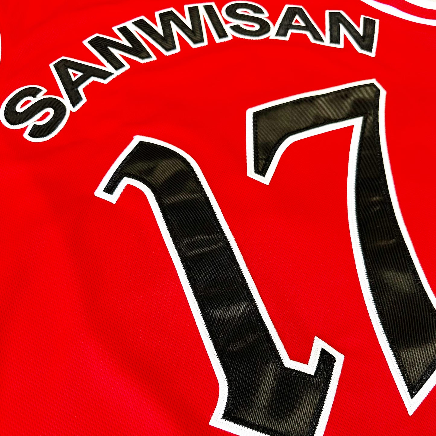 SANWISAN - Basketball Jersey - Red