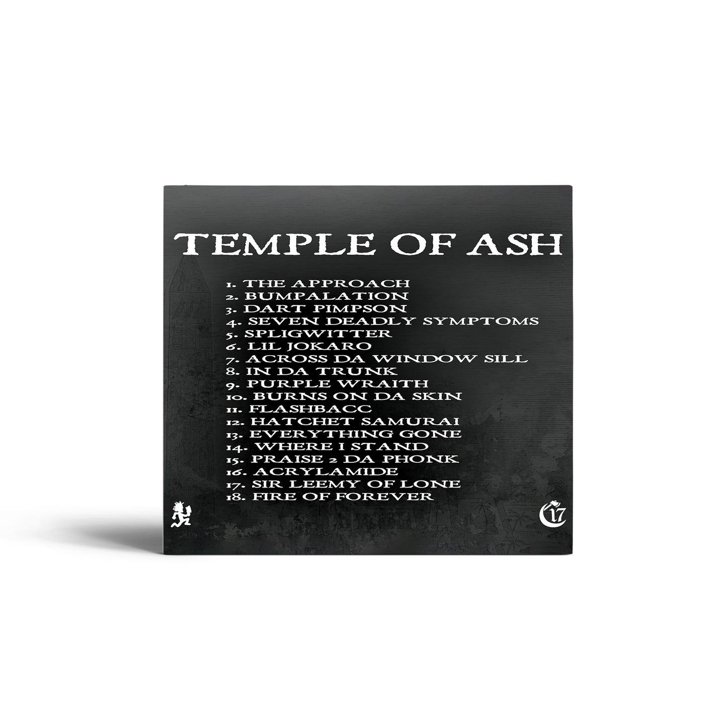 CD - TEMPLE OF ASH - Ouija Macc