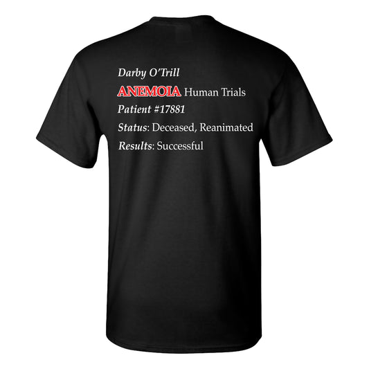 Anemoia Face - Darby O'Trill - Patient #17881 - Black Tee