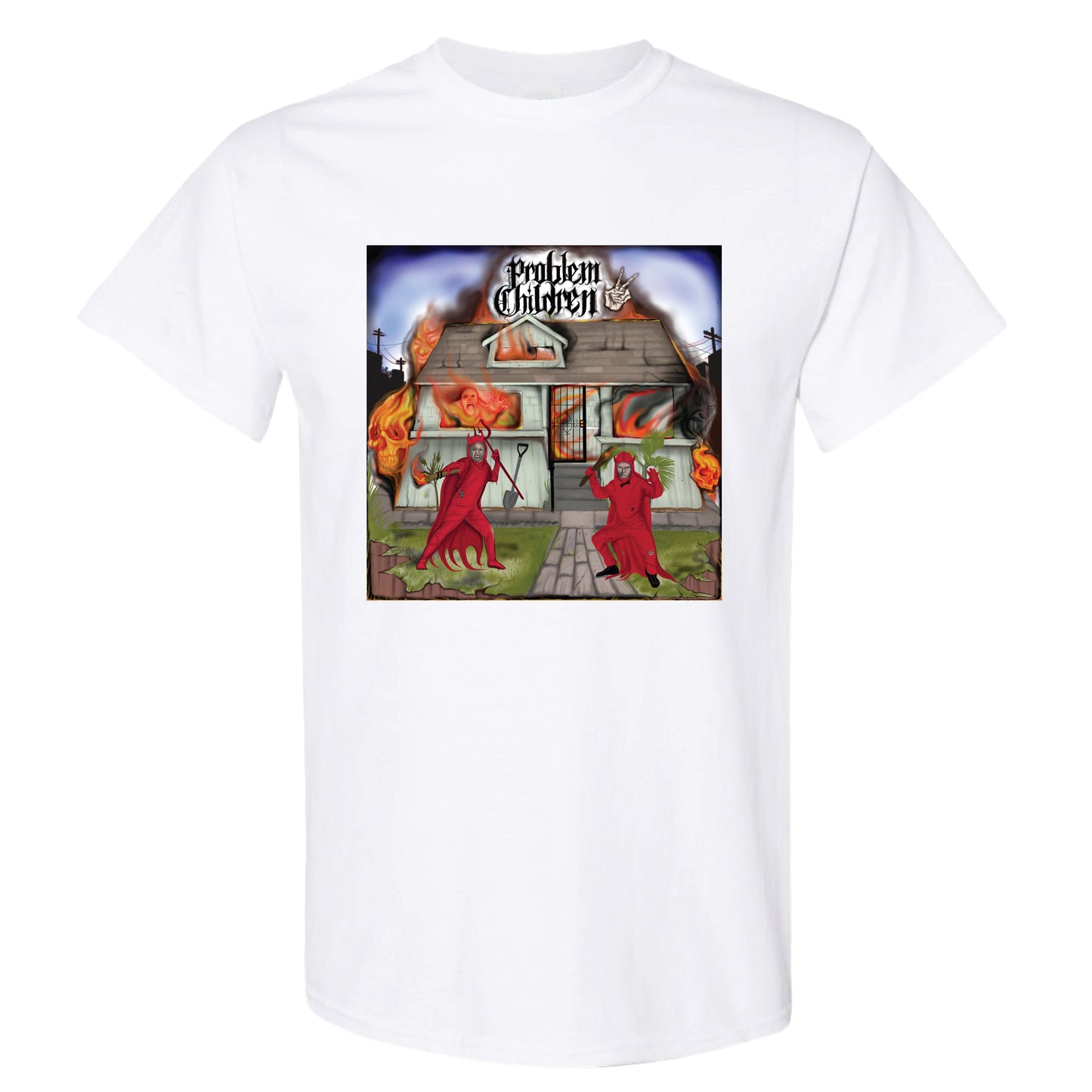 Problem Children 2 Airbrush Dopey Tee - White