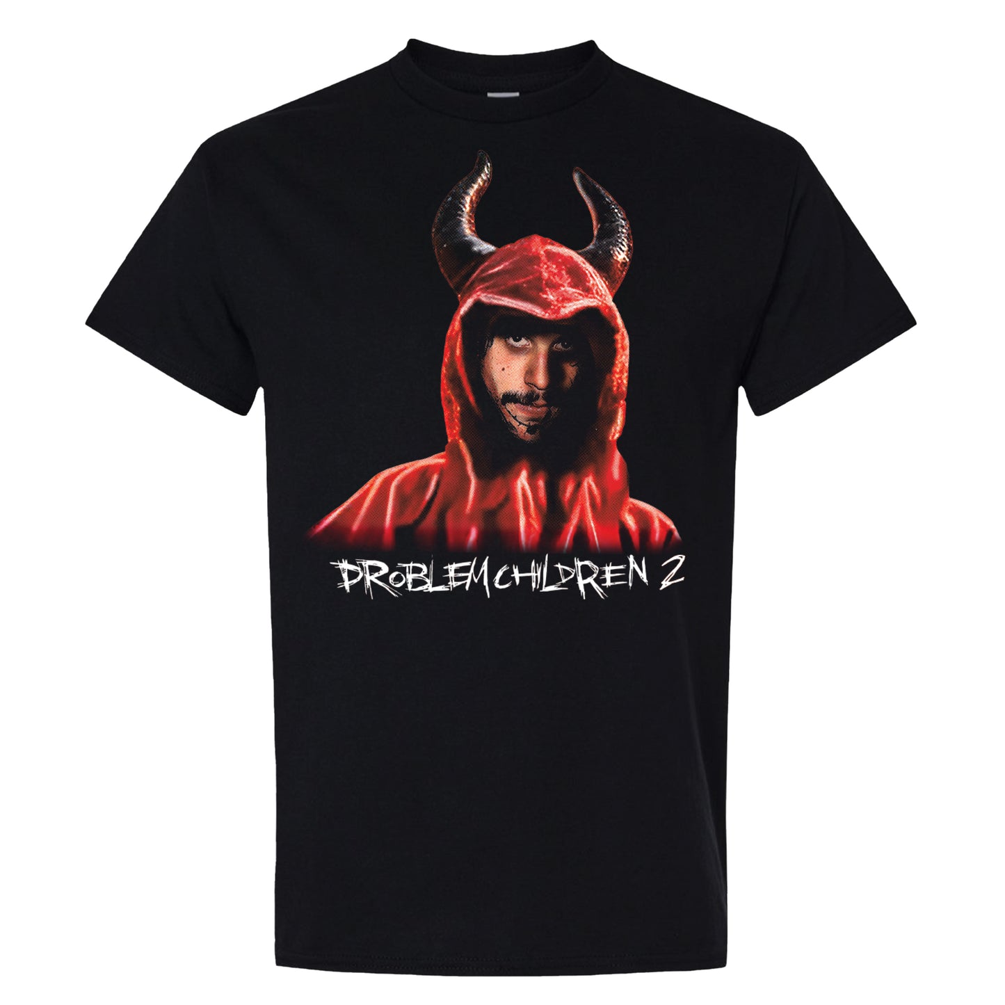 Problem Children 2 Ricky Hil Devil Tee - Black