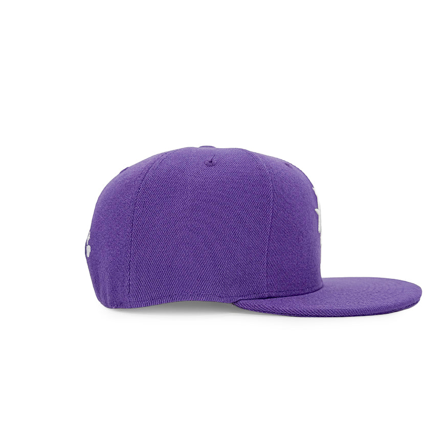 Pyramid of Skulls - Snapback - Purple