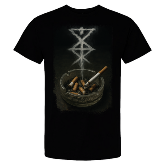 Temple of Ash Omen - Black Tee
