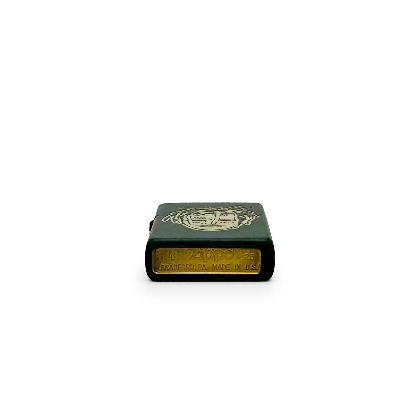 Chapter 17 - Zippo Lighter - Ever Dream This Man? - Matte Black - Brass Face