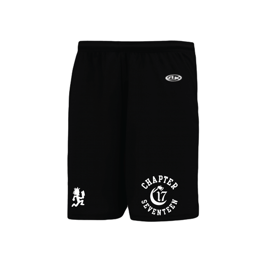 Chapter 17 Basketball Shorts - Black Varsity