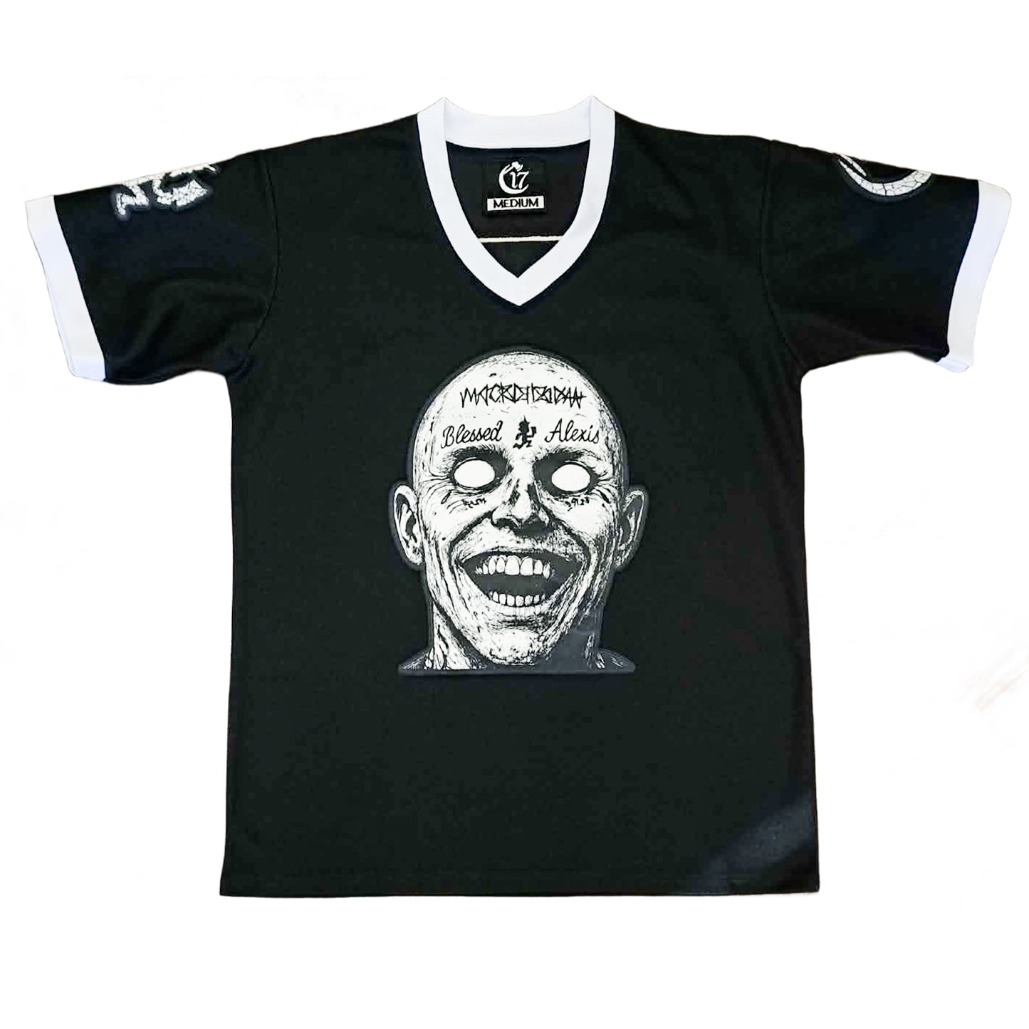 Americas Most Wicked - Football Jersey - Black