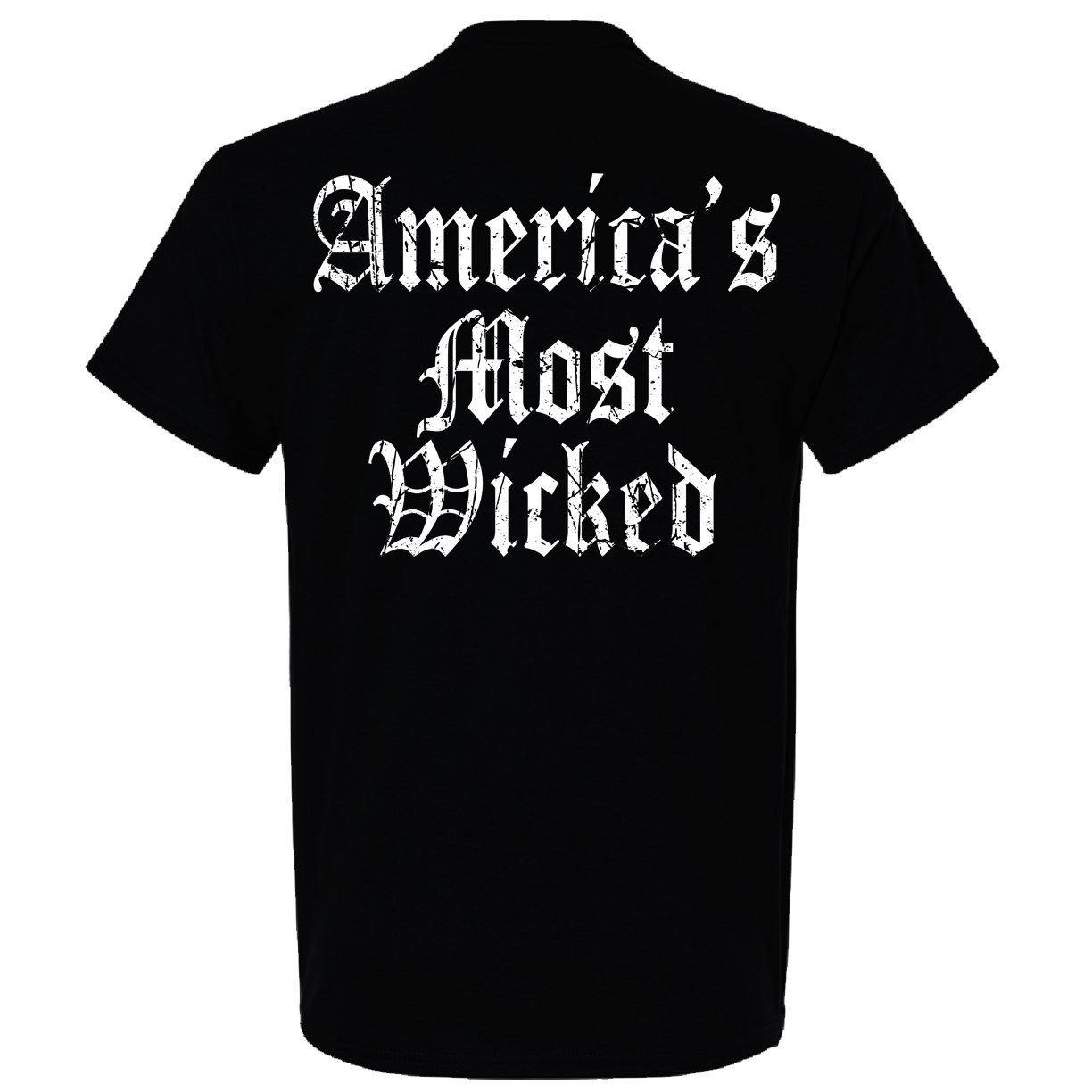 America's Most Wicked - Big Head - Black Tee [Pre-Order]