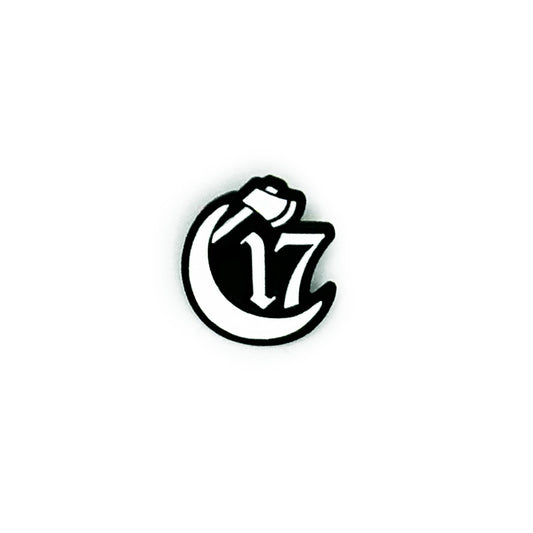 Chapter 17 - Official C17 1" die cut - Black pin