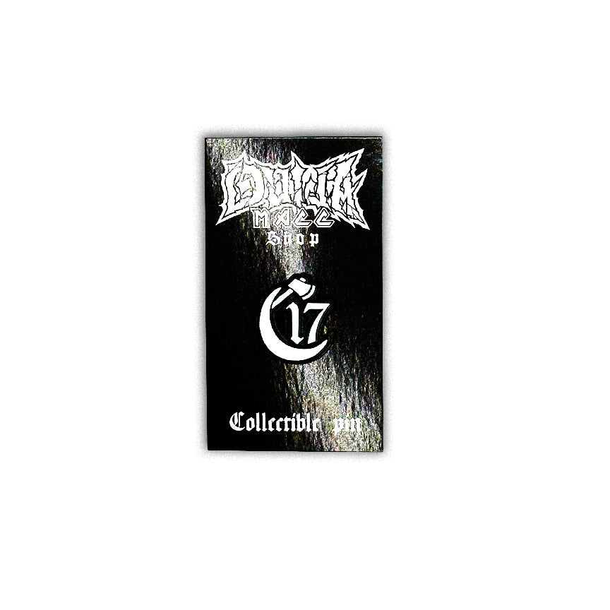 Chapter 17 - Official C17 1" die cut - Black pin