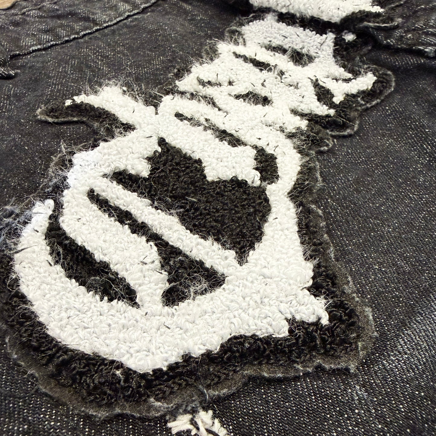 Chapter 17 Luxury Denim - Master Shredder Black Chenille