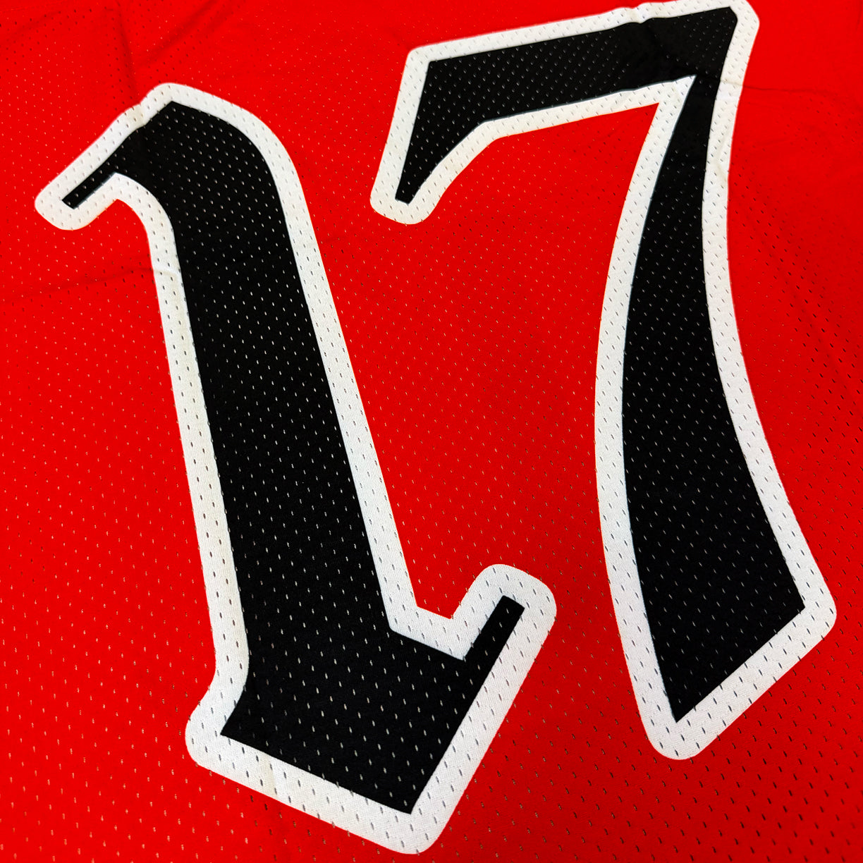 Chapter 17 Mesh Throwback Football Jersey - Red