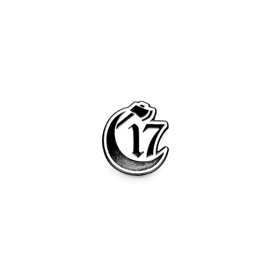 Official C17 - Black Pin - White Background