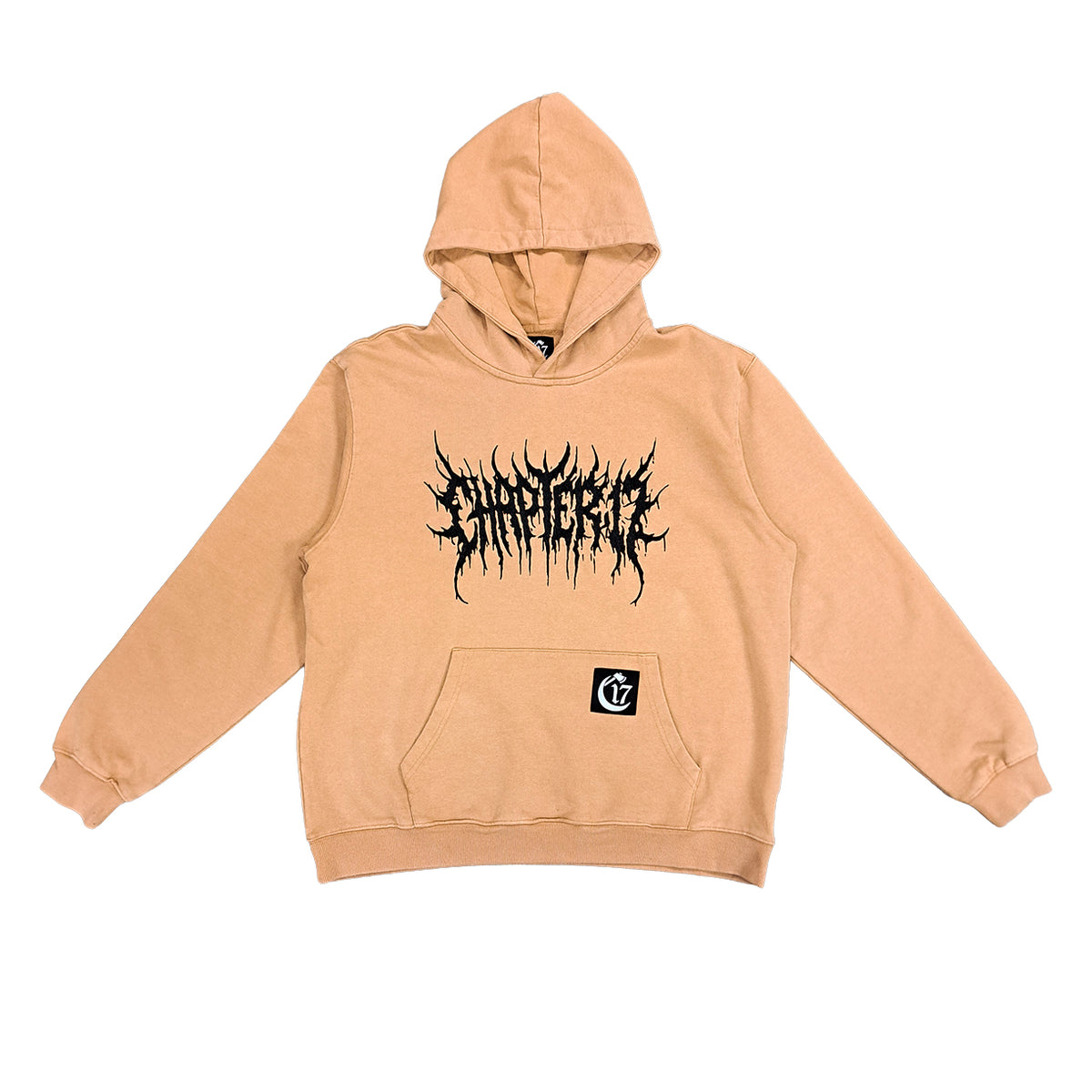 Luxury Distressed Hoodie - Tan