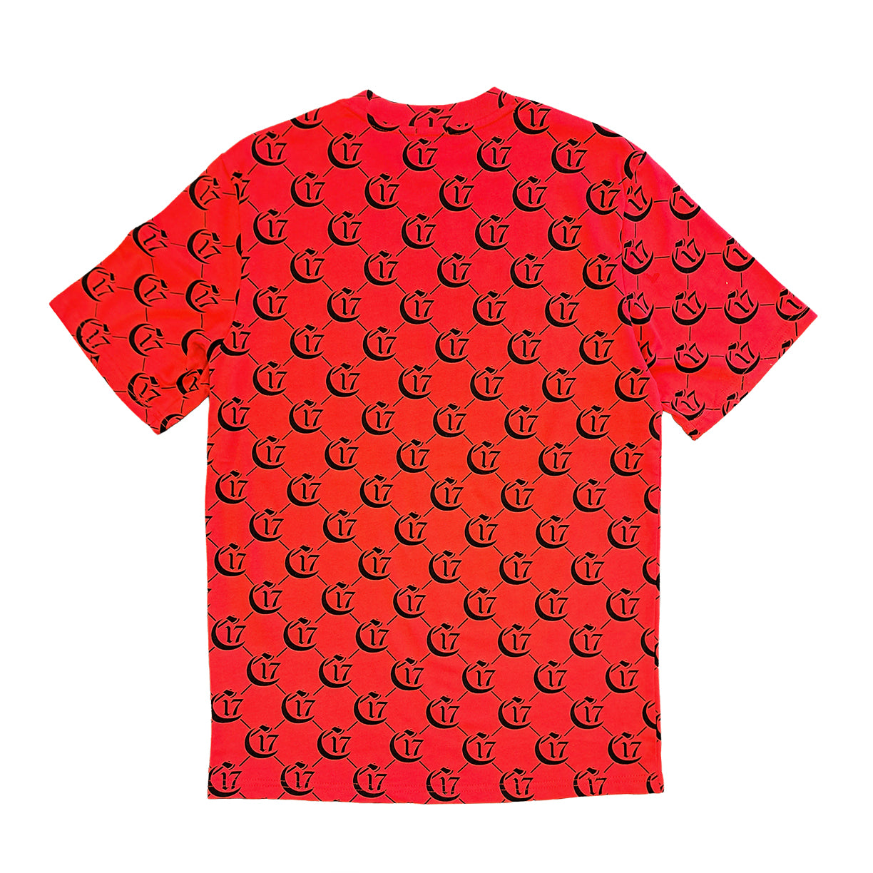 C17 Monogram Luxe Tee - Red