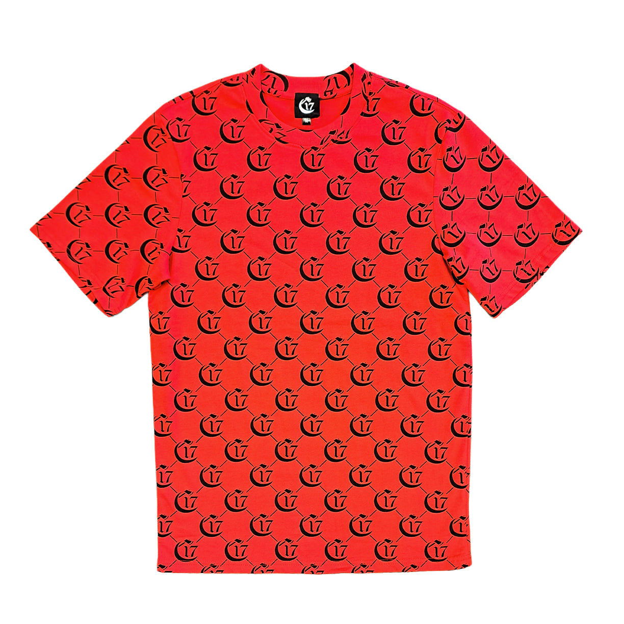 C17 Monogram Luxe Tee - Red