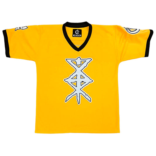 Temple of Ash - Football Jersey - Yellow