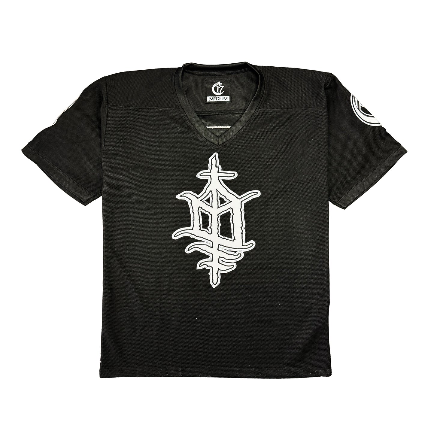 Sunken Church - Football Jersey - Black