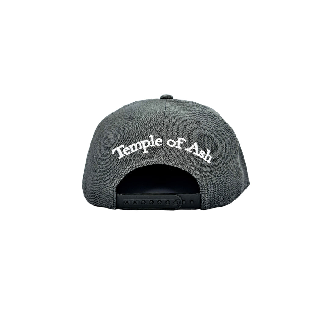 Temple of Ash - Snapback - Ash Grey